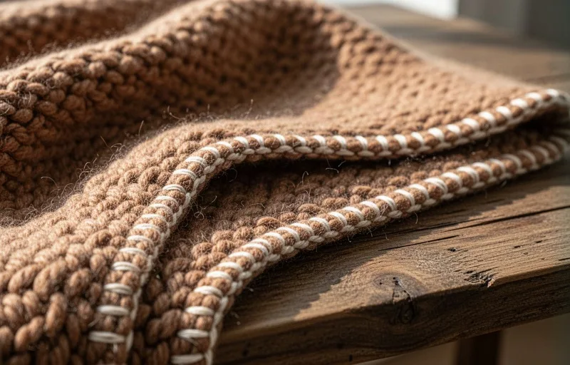 How to tell a genuine wool blanket from synthetic fabrics